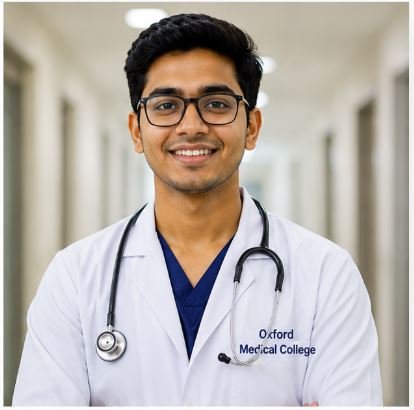 Home Sanket P - MBBS Student - Oxford Medical College, Bangalore